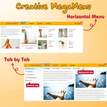 Creative MegaMenu